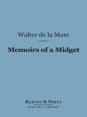 cover image of Memoirs of a Midget (Barnes & Noble Digital Library)